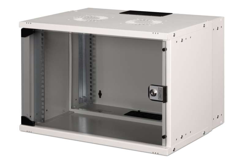 Digitus DN-49202 Falra szerelhető Rackszekrény Grey
