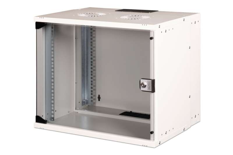 Digitus DN-49204 Falra szerelhető Rackszekrény Grey