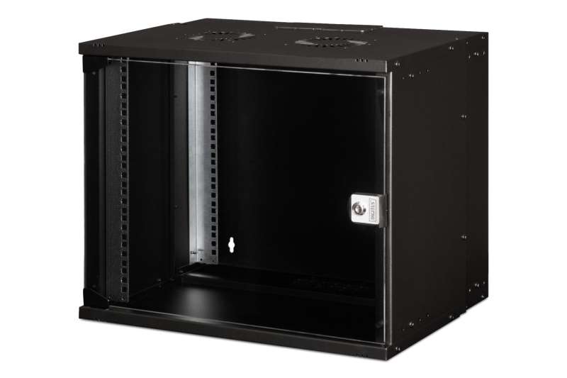 Digitus DN-49205 Falra szerelhető Rackszekrény Black
