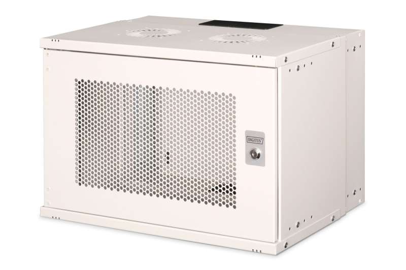 Digitus DN-49208 Falra szerelhető Rackszekrény Grey