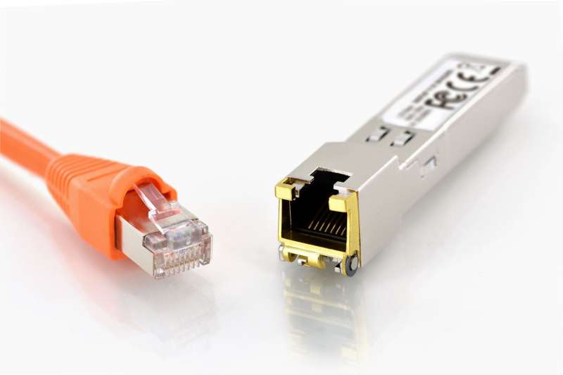 Digitus DN-81005 halózati adó-vevő modul Réz 1250 Mbit/s SFP