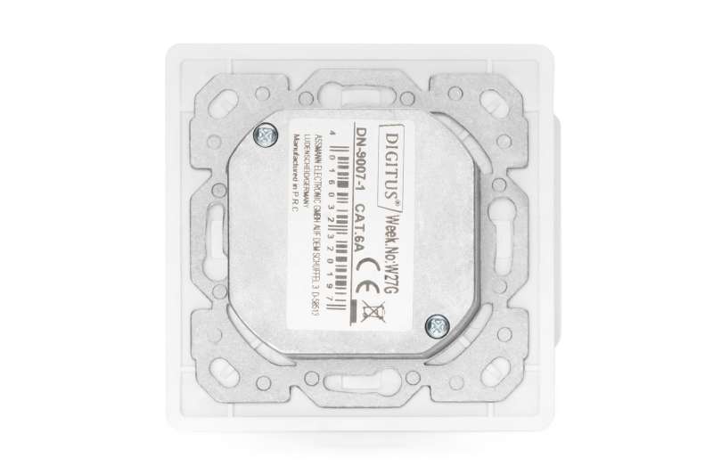 Digitus DN-9007-1 csatlakozóaljzat 2 x RJ-45 White