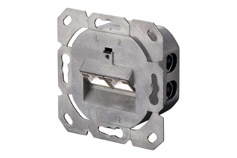 Digitus DN-9008-1 csatlakozóaljzat 2 x RJ-45 White