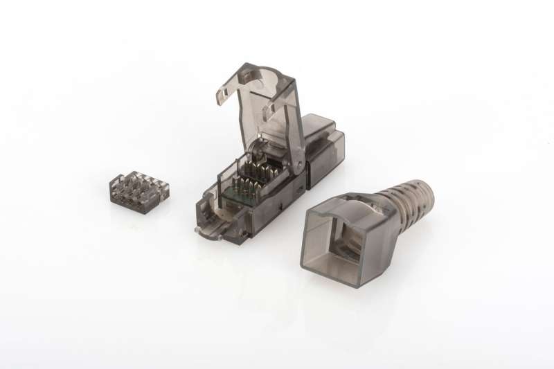 Digitus DN-93633 vezeték csatlakozó RJ-45 Black