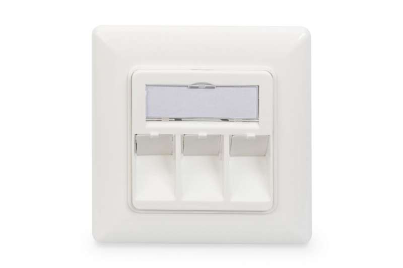 Digitus DN-93821 csatlakozóaljzat RJ-45 White