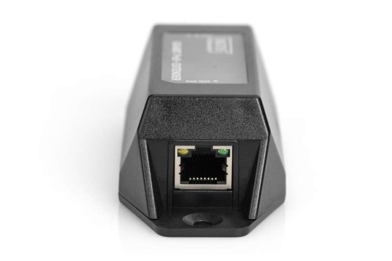 Digitus DN-95123 PoE adapter Gigabit Ethernet Black
