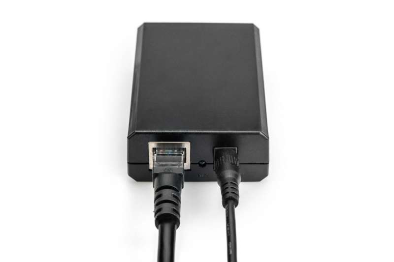 Digitus DN-95205 PoE adapter Gigabit Ethernet 12 V Black