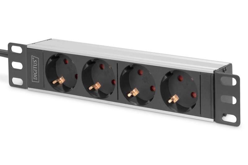Digitus DN-95418 Túlfeszültségvédő 4DIN 2m Black