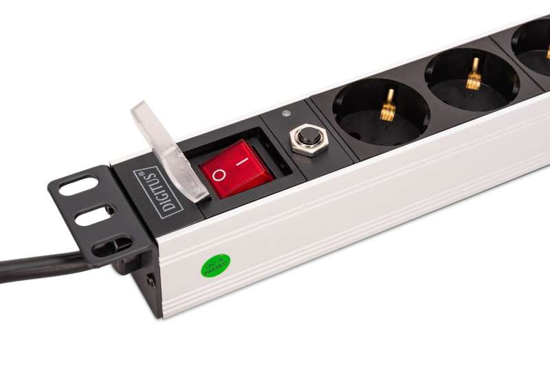 Digitus DN-95436 Túlfeszültségvédő 7DIN 2m Black