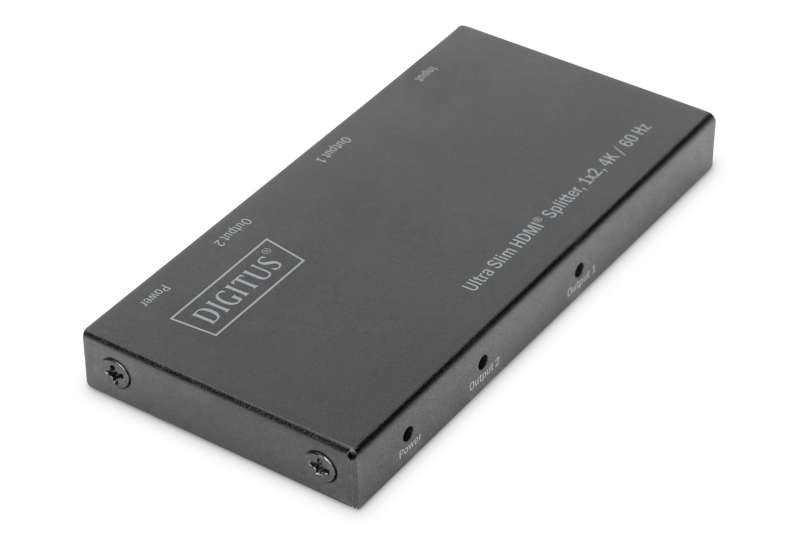 Digitus DS-45322 Ultra Slim HDMI Splitter 1x2 4K/60 Hz
