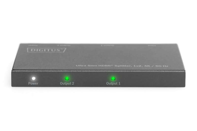 Digitus DS-45322 Ultra Slim HDMI Splitter 1x2 4K/60 Hz