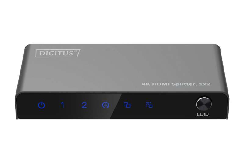 Digitus DS-55336 4K HDMI Splitter 1x2 Black