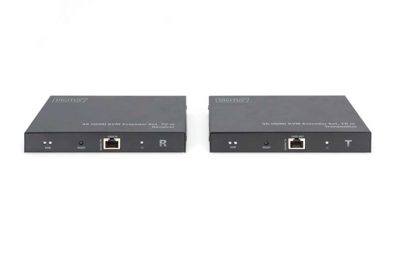Digitus DS-55513 4K HDMI KVM Extender Set 70m Black