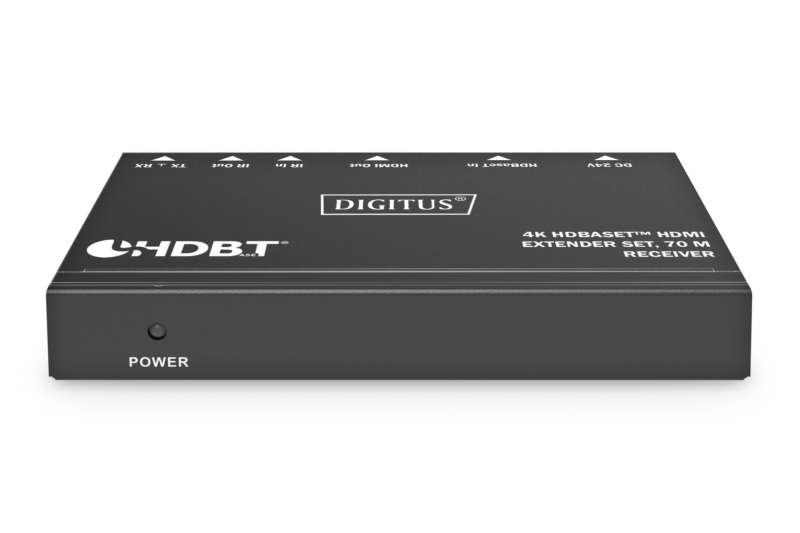 Digitus DS-55520 4K HDBaseT HDMI Extender Set 70m Black
