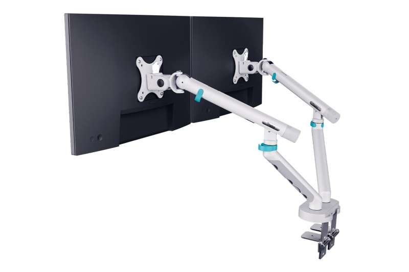 Digitus Dual Monitor Mount 2x35" White