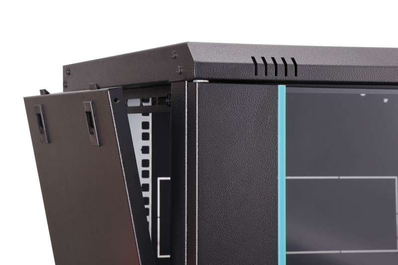 Digitus Dynamic DN-37101 19" 7U Falra szerelhető Rackszekrény Black