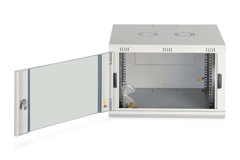 Digitus Dynamic DN-37102 19" 7U Falra szerelhető Rackszekrény Grey