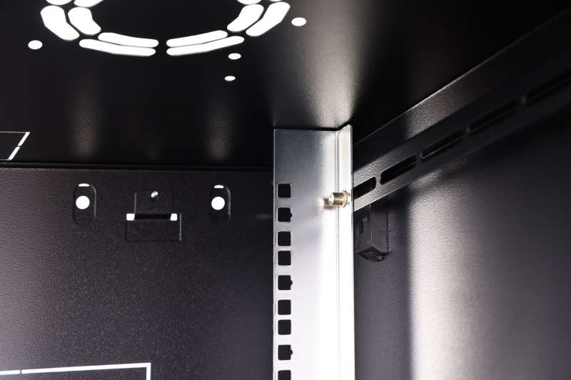 Digitus Dynamic DN-37103 19" 7U Falra szerelhető Rackszekrény Black