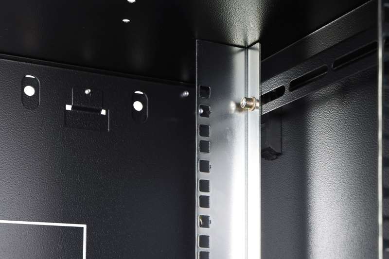 Digitus Dynamic DN-37105 19" 9U Falra szerelhető Rackszekrény Black