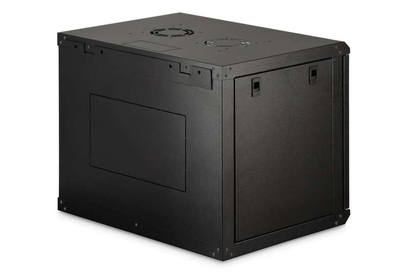 Digitus Dynamic DN-37105 19" 9U Falra szerelhető Rackszekrény Black