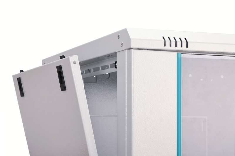 Digitus Dynamic DN-37106 19" 9U Falra szerelhető Rackszekrény Grey