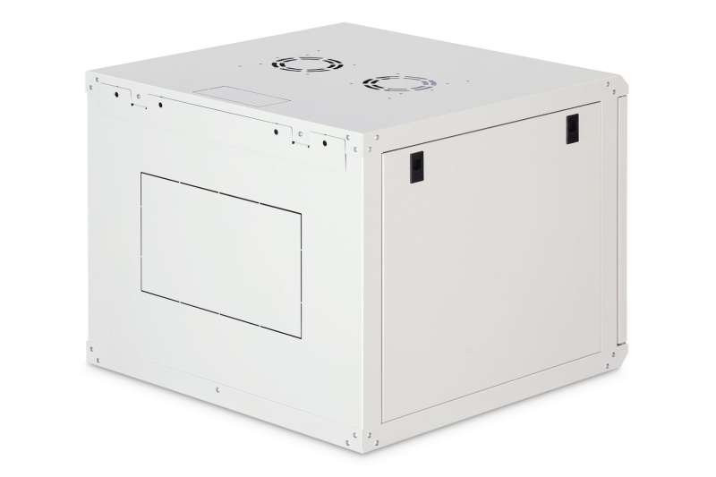 Digitus Dynamic DN-37106 19" 9U Falra szerelhető Rackszekrény Grey