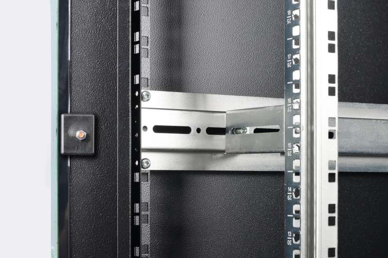 Digitus Dynamic DN-37114 19" 42U Szabadon álló Rackszekrény Black