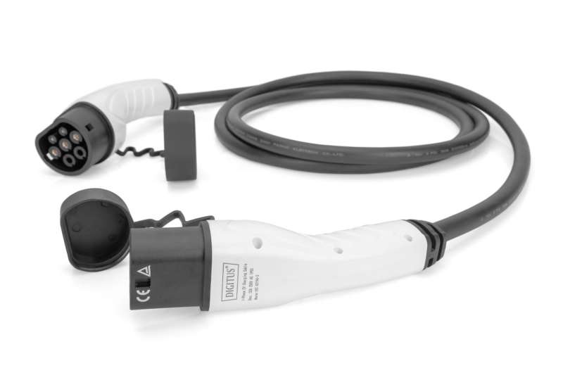 Digitus EV charging cable type 2 to type 2 5m Black