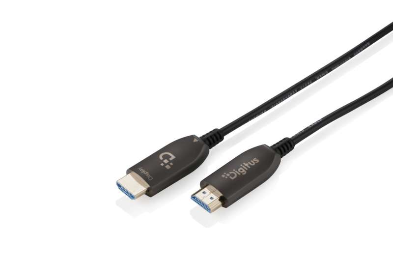 Digitus HDMI AOC Hybrid Fiber Optic Cable UHD 8K 90m Black