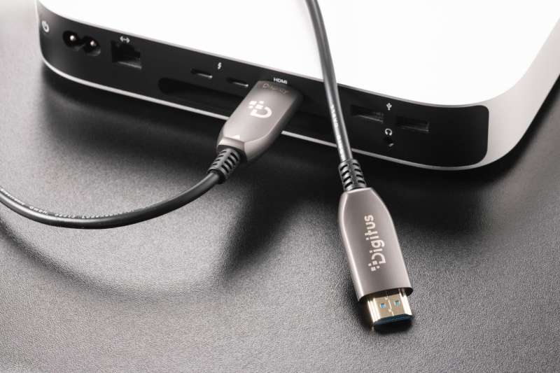 Digitus HDMI AOC Hybrid Fiber Optic Cable UHD 8K 90m Black