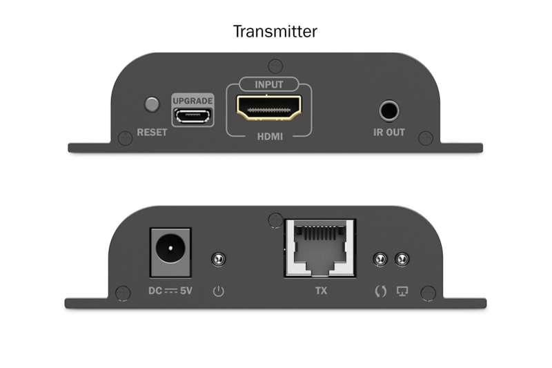 Digitus HDMI IP Extender Set 4K/60Hz Black