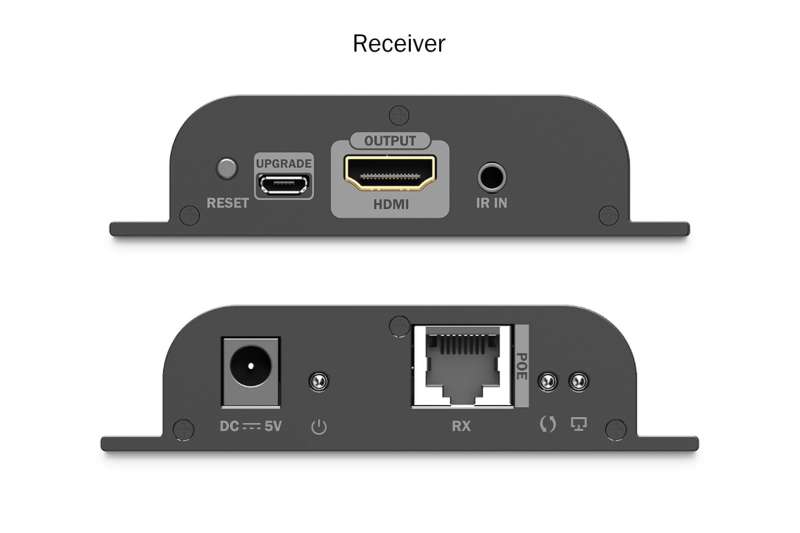 Digitus HDMI IP Extender Set 4K/60Hz Black