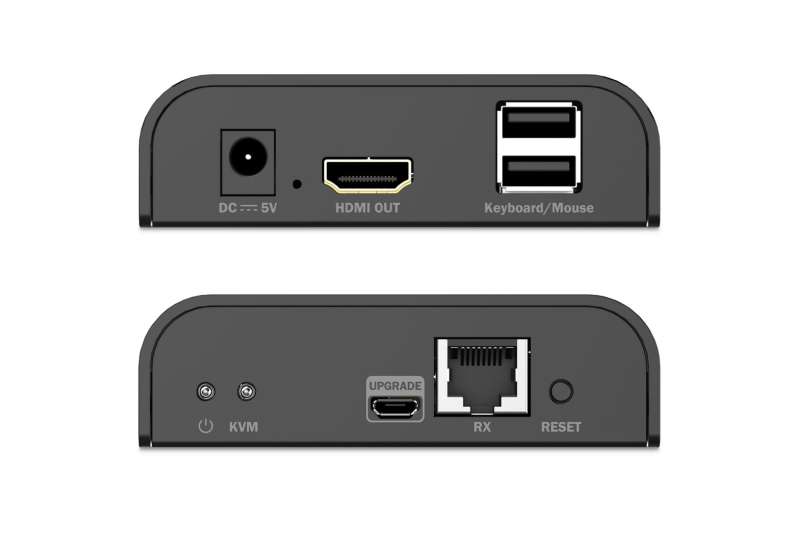 Digitus HDMI KVM IP Receiver 4K/60Hz Black
