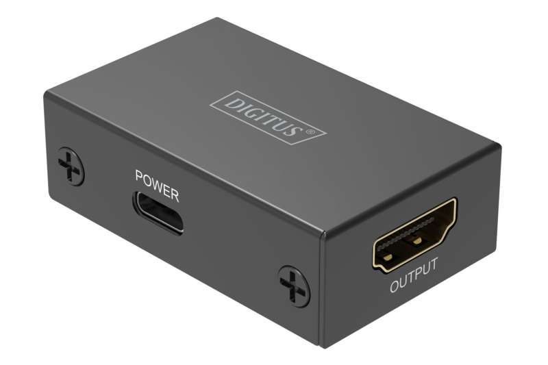 Digitus HDMI Repeater 8K/60Hz Black