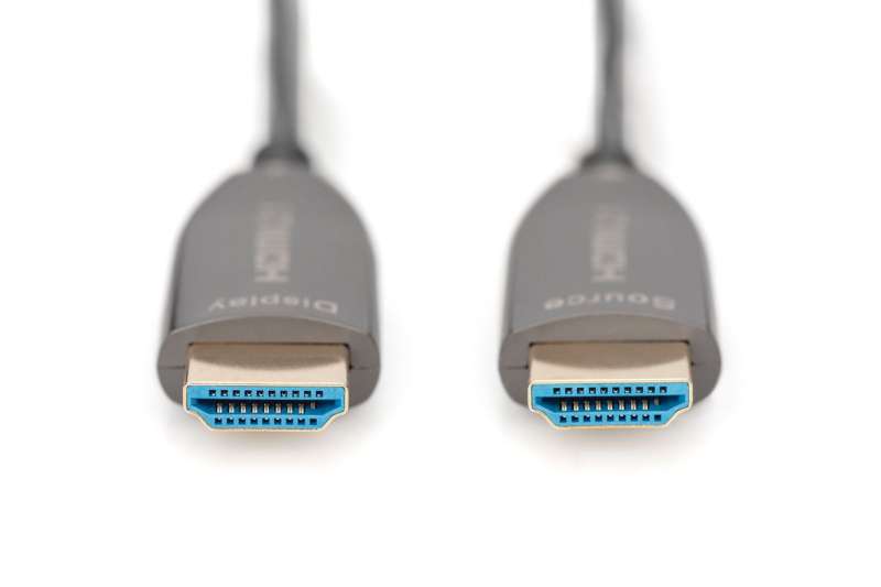 Digitus HDMI AOC Hybrid Fiber Optic Cable, UHD 8K 10m Black