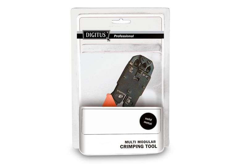 Digitus Multi modular crimping tool Solid metal