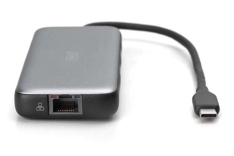 Digitus 7in1 USB-C Docking Station Black