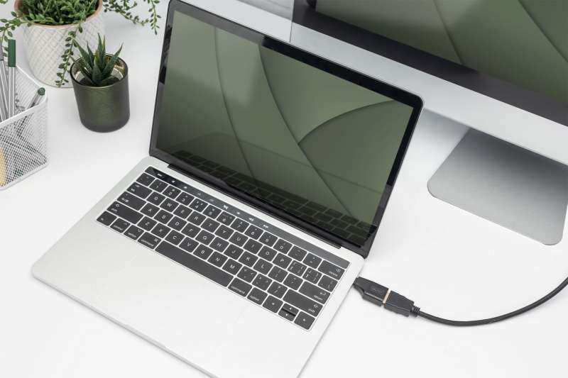 Digitus USB-C to HDMI adapter Black