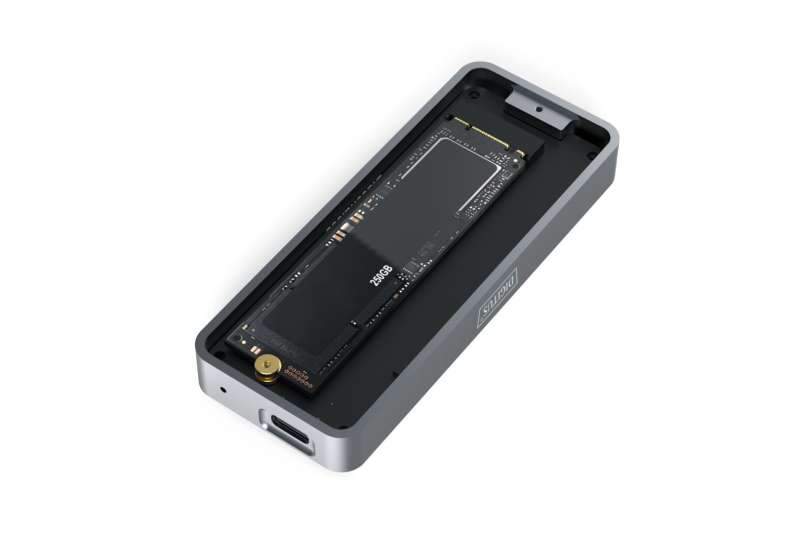Digitus USB M.2 hard disk enclosure SSD external NVMe 20Gbps USB 3.2 Gen2x2 aluminum