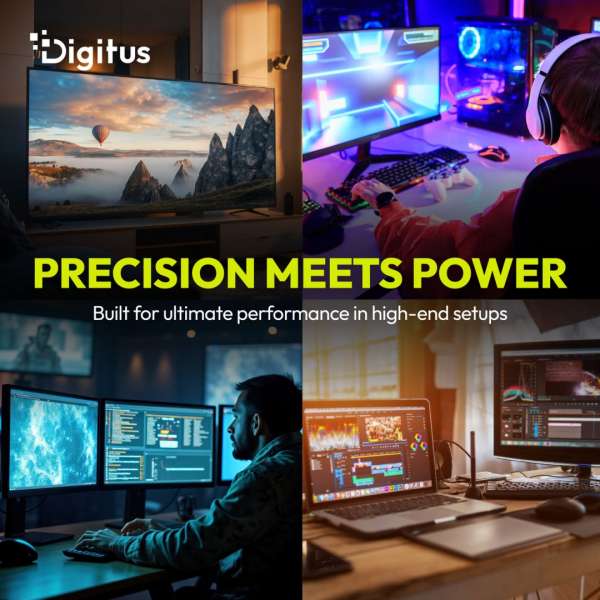 Digitus USB Silicone connection USB-C - USB-C cable 1m Black