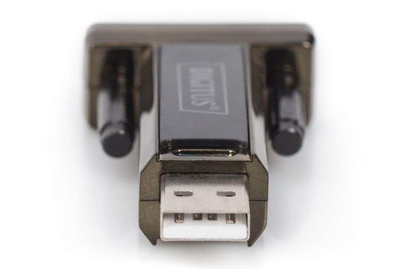 Digitus USB2.0 to Serial Converter Black