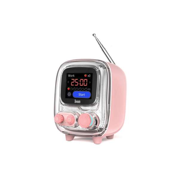 Divoom Tiivoo-2 Bluetooth Speaker Light Pink