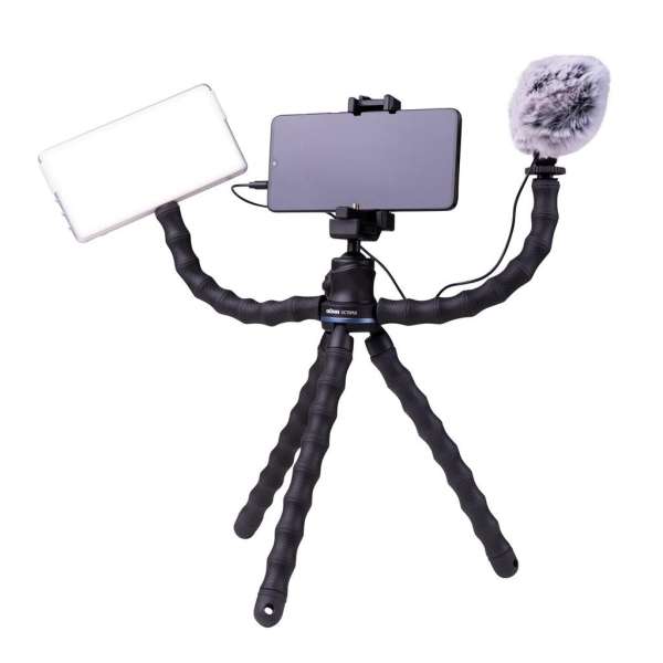Dörr Octopus hajlítható lábú vlogger állvány + 2x hajlítható láb