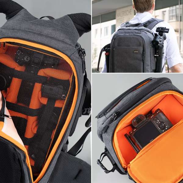 Dörr Prag Pro Photo Blackpack Grey