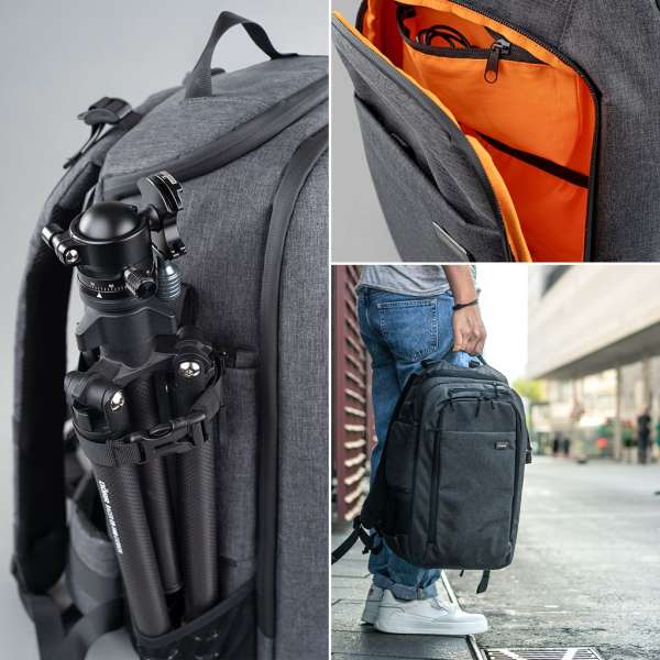 Dörr Prag Pro Photo Blackpack Grey