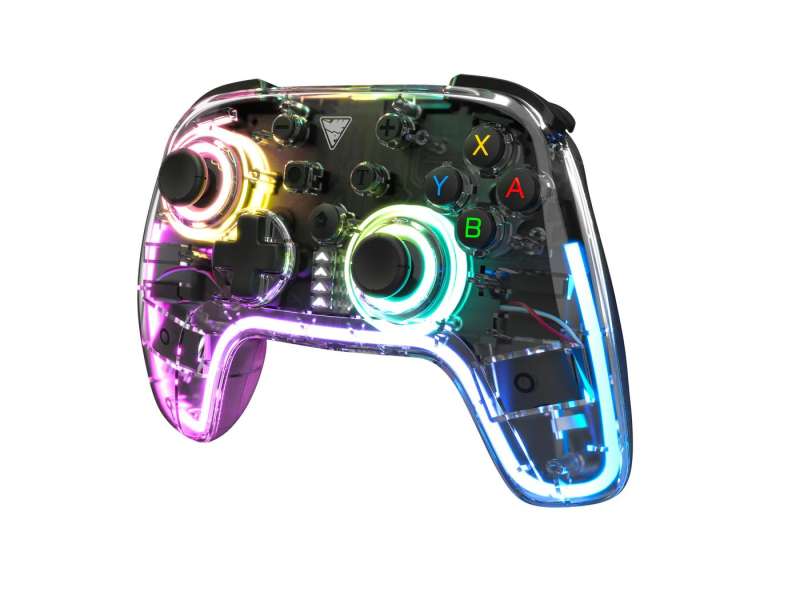 Dragonshock Orion Glow for Nintendo Switch Gamepad Transparent