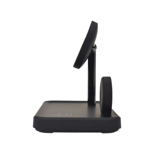 Dviced 3-in-1 Magnetic Wireless Charger 10W Fast Charge Black