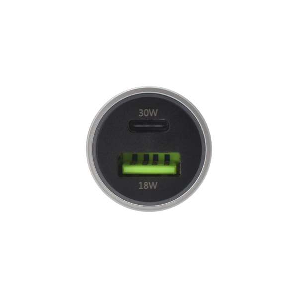 Dviced Car charger dual USB 48W Metal