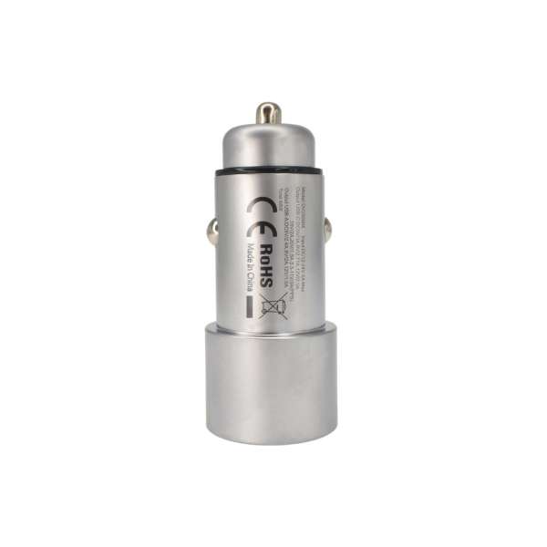 Dviced Car charger dual USB 48W Metal