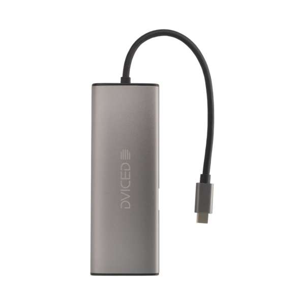 Dviced DV300003 Type-C 9-in-1 HUB Gray